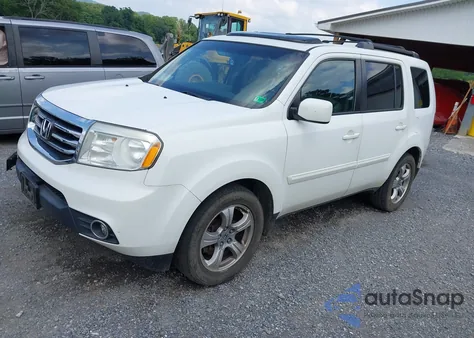 2015 Honda Pilot Ex-L из США, поврежденный, VIN 5FNYF4H61FB067461